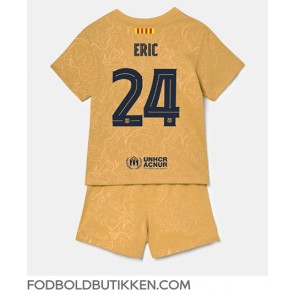 Barcelona Eric Garcia #24 Udebanetrøje Børn 2022-23 Kortærmet (+ Korte bukser)
